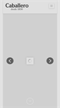 Mobile Screenshot of caballero.es